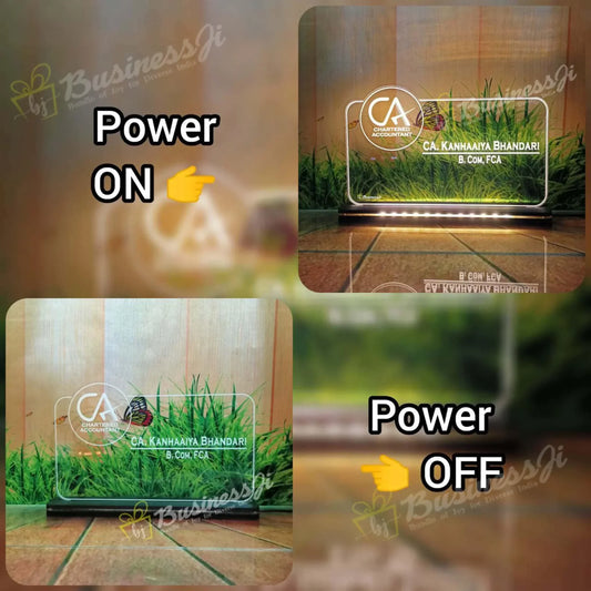 Acrylic Engraved CA Plaque - OSMLY