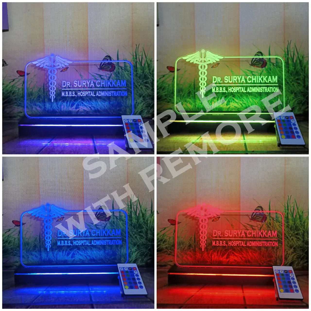 Acrylic Advocate Sign Lamp - OSMLY