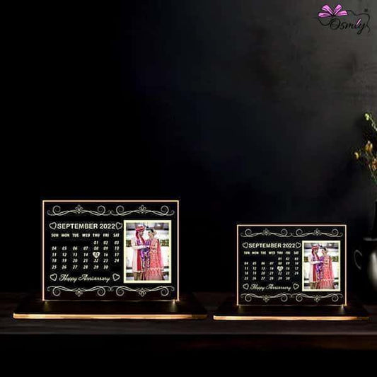 Save the Date Acrylic Lamp - OSMLY