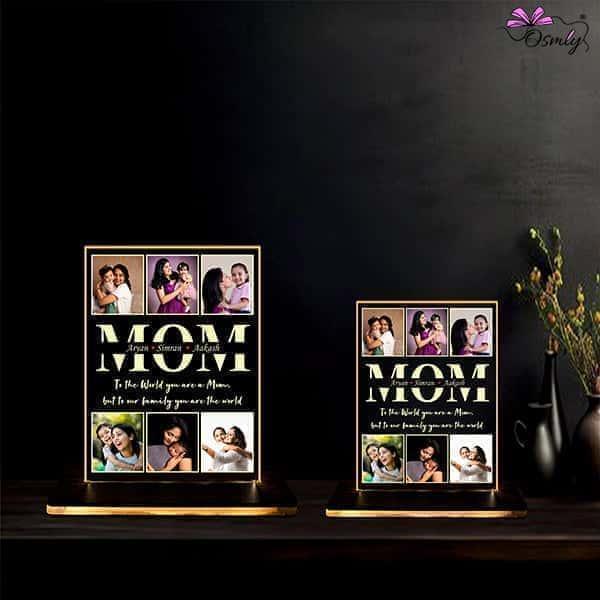 Mom Acrylic LED Lamp - OSMLY