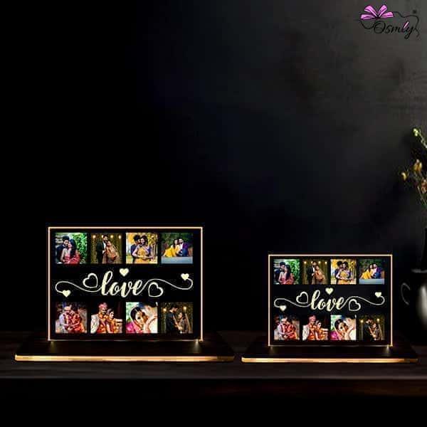 Love UV Print Acrylic Lamp - OSMLY