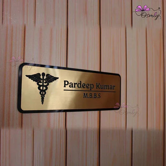 Acrylic Customized Name Plate - OSMLY