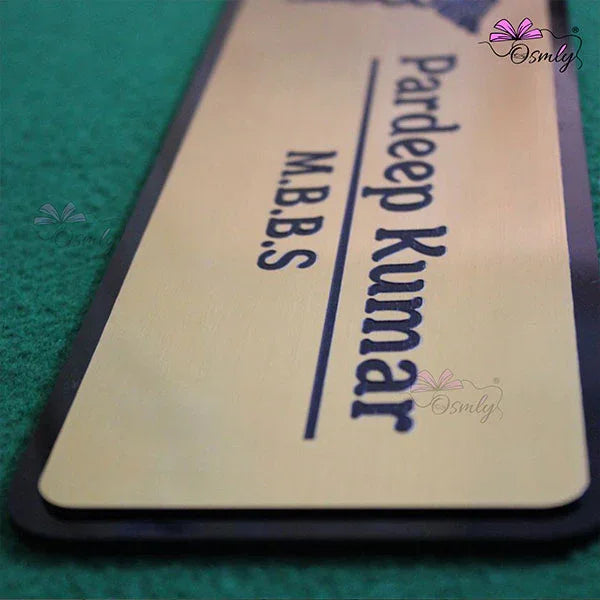 Acrylic Customized Name Plate - OSMLY