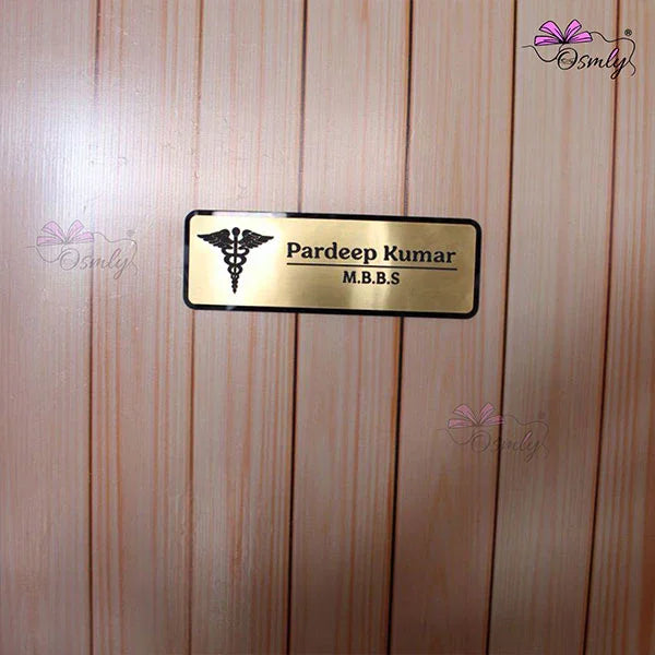 Acrylic Customized Name Plate - OSMLY