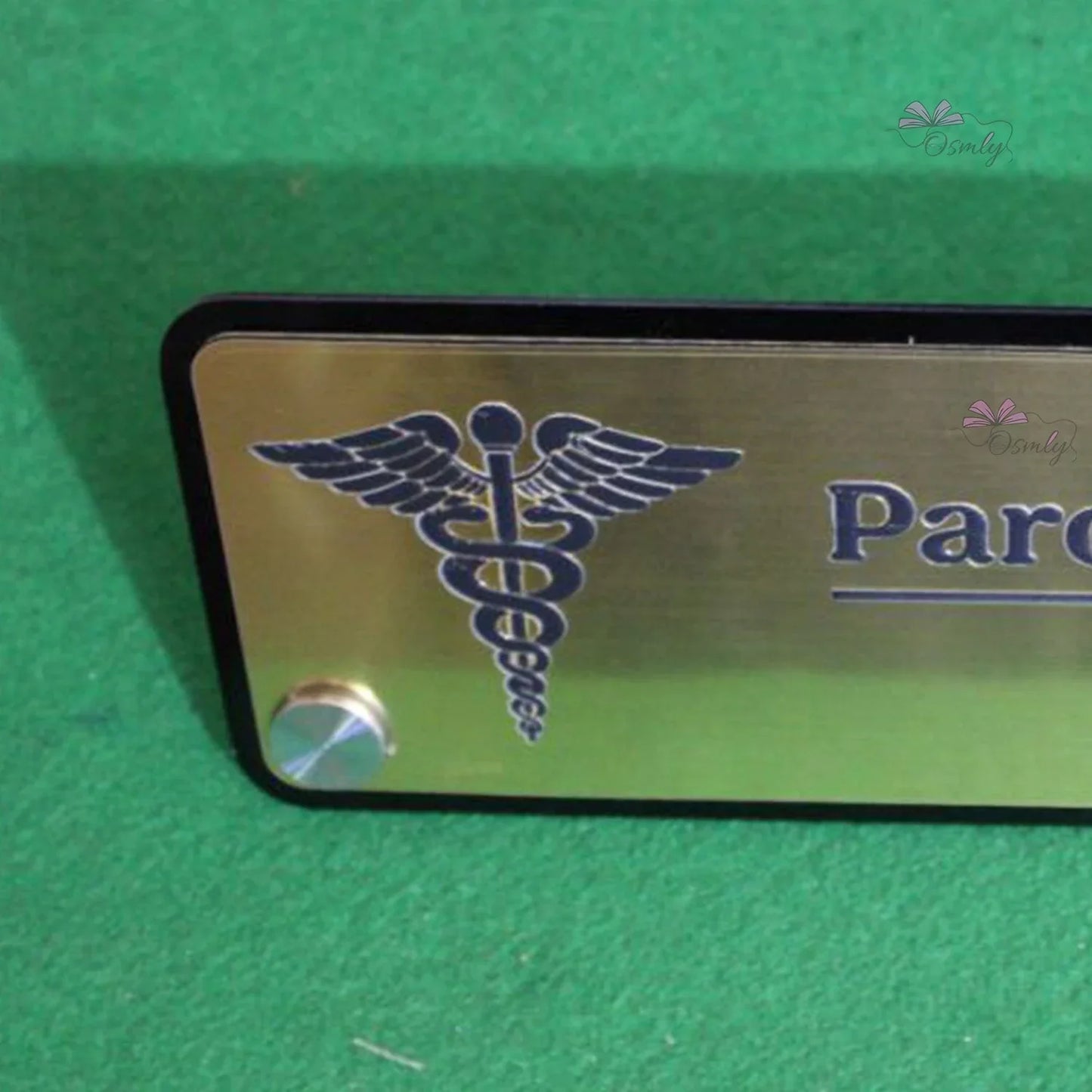 Acrylic Table Name Plate - OSMLY