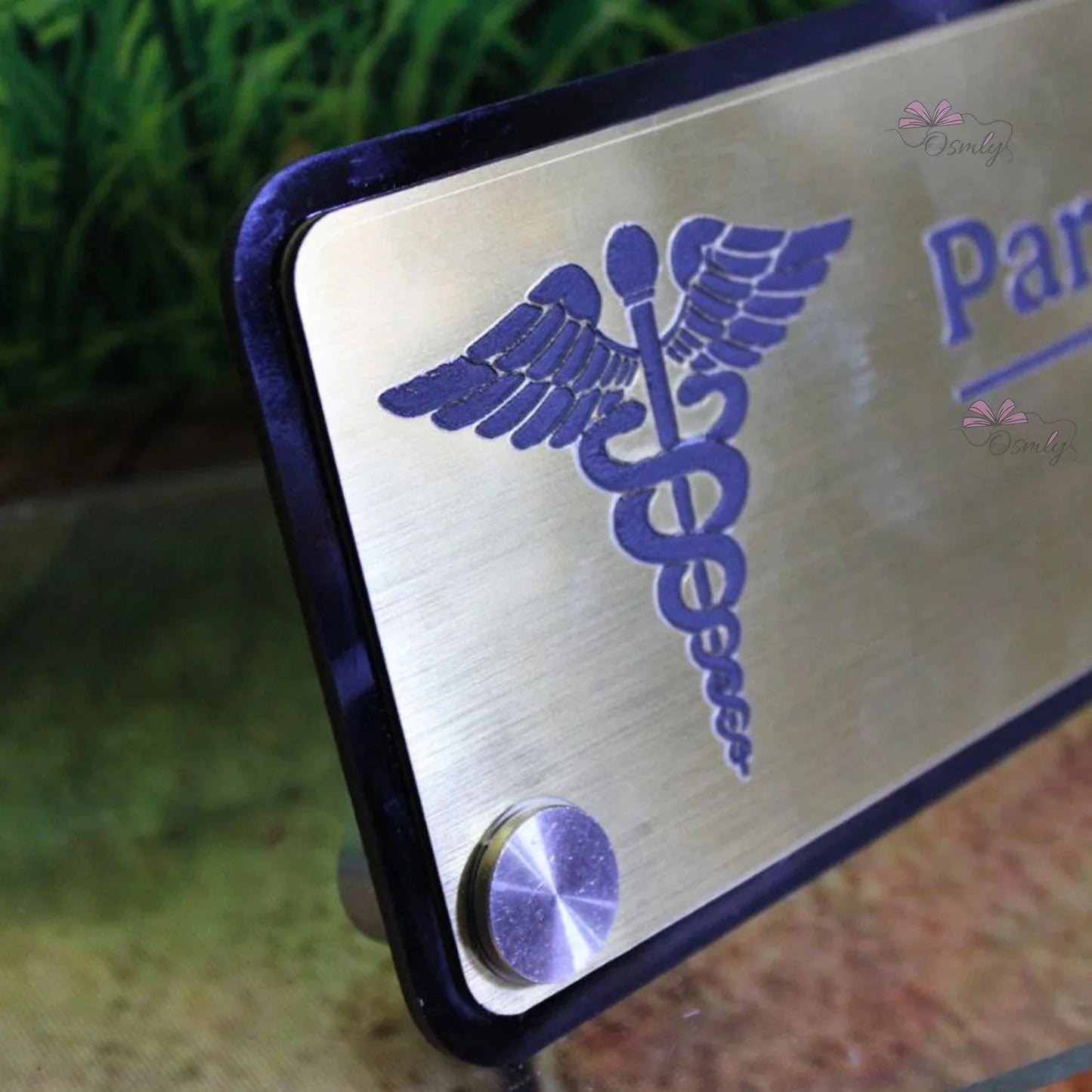 Acrylic Table Name Plate - OSMLY