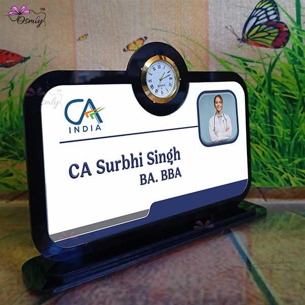 UV Printed CA Name Plate - OSMLY