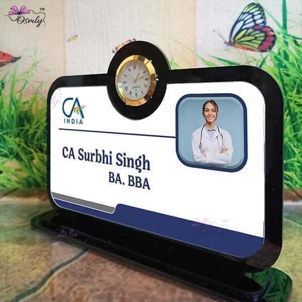 UV Printed CA Name Plate - OSMLY