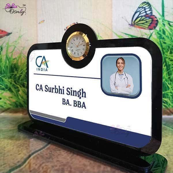 UV Printed CA Name Plate - OSMLY