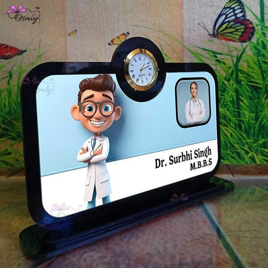 Customized UV Printed Doctor Name Plate - OSMLY