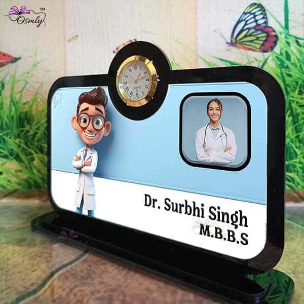 Customized UV Printed Doctor Name Plate - OSMLY