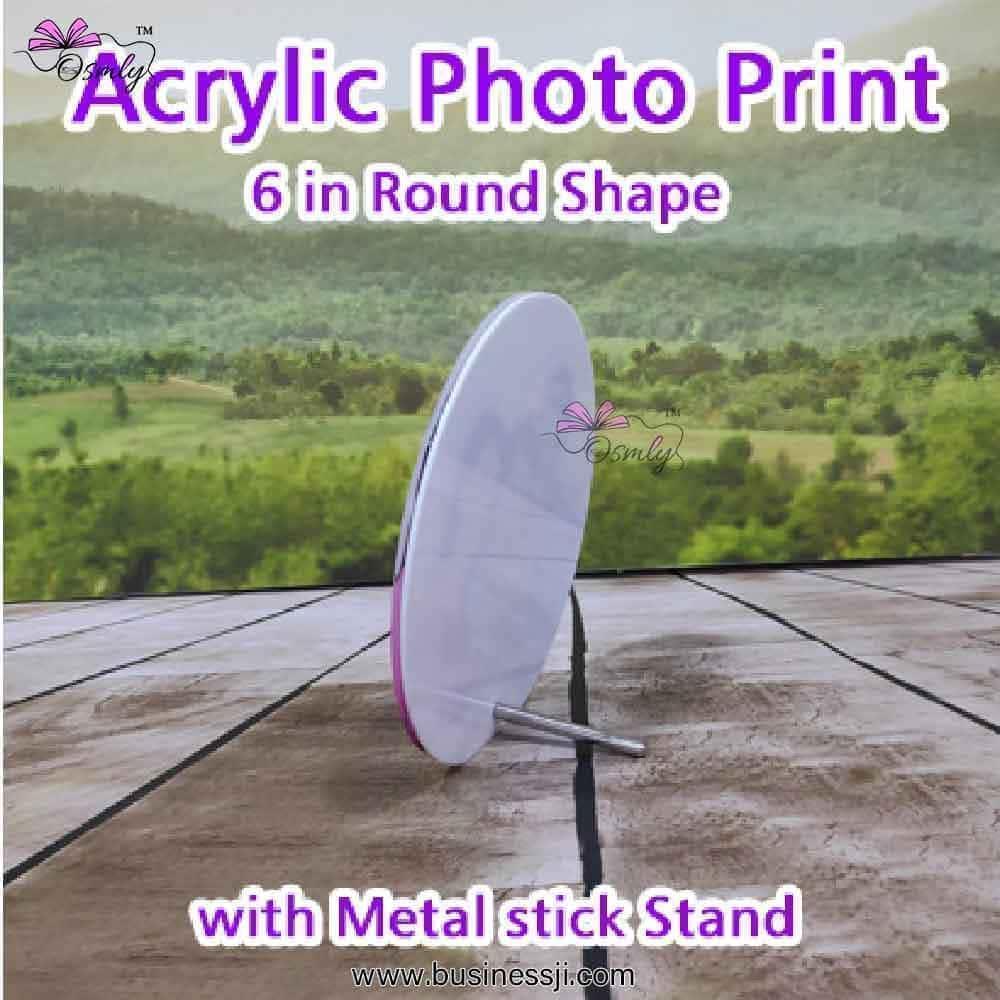 Round Acrylic UV Print - OSMLY