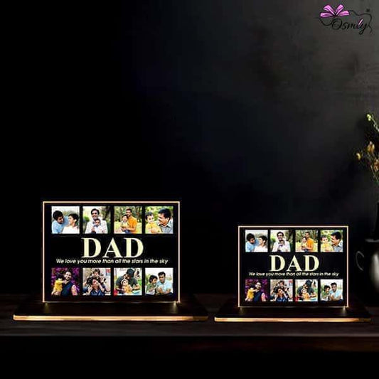 Acrylic Dad Photo Lamp - OSMLY