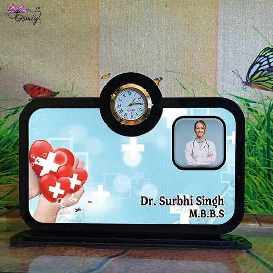 Heart Doctor Clock Plaque - OSMLY