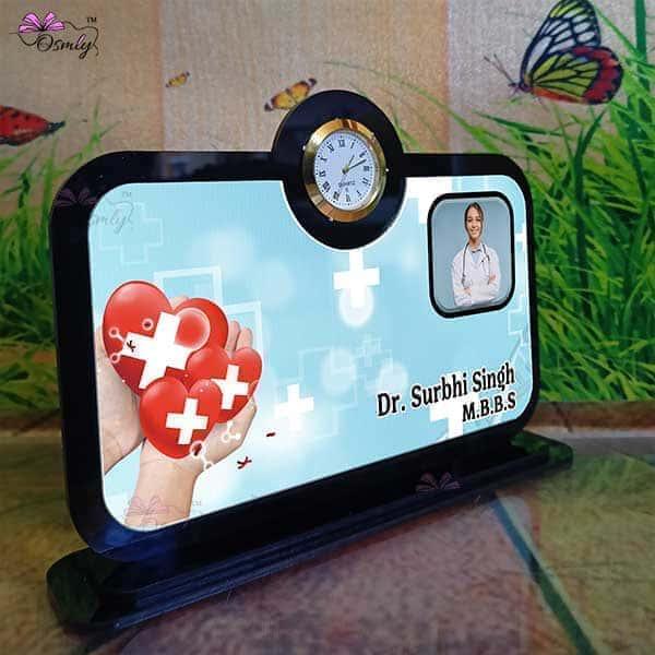 Heart Doctor Clock Plaque - OSMLY