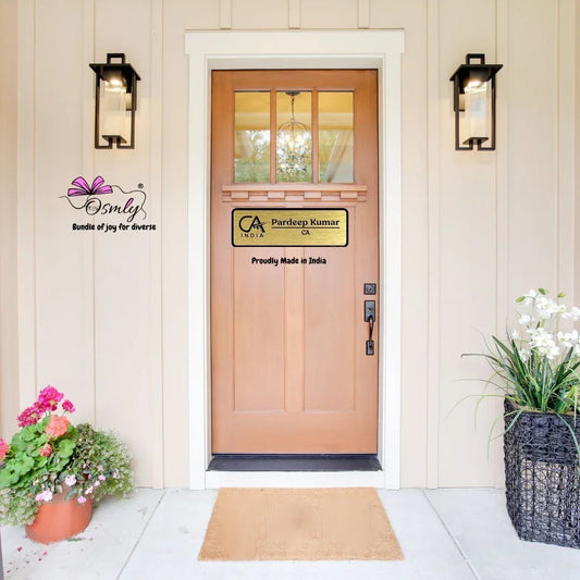 Customized Door Name Plate for CA - OSMLY