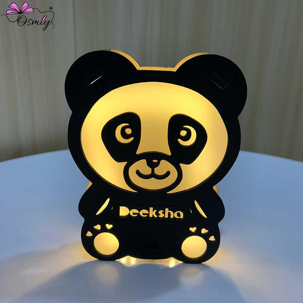 LED Panda Table Lamp - OSMLY