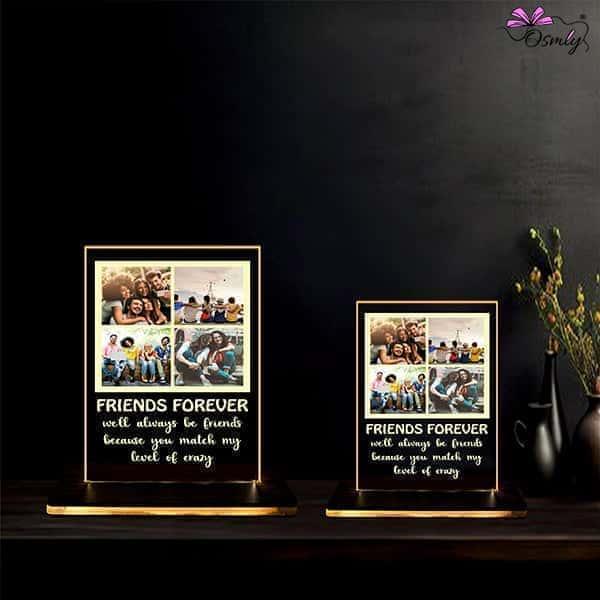 Friends Forever Acrylic LED Lamp - OSMLY