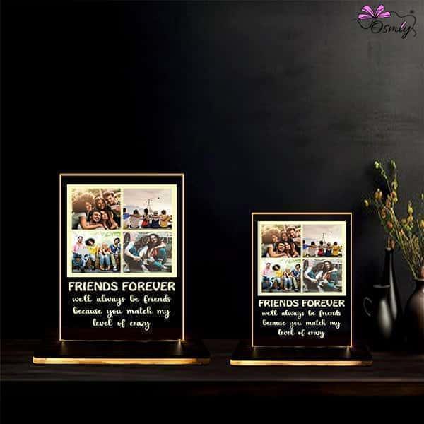Friends Forever Acrylic LED Lamp - OSMLY