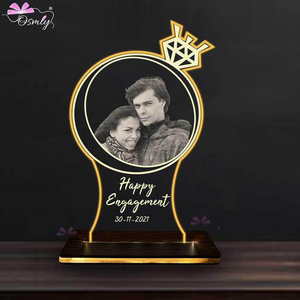 Engagement Special Acrylic LED Lamp - OSMLY