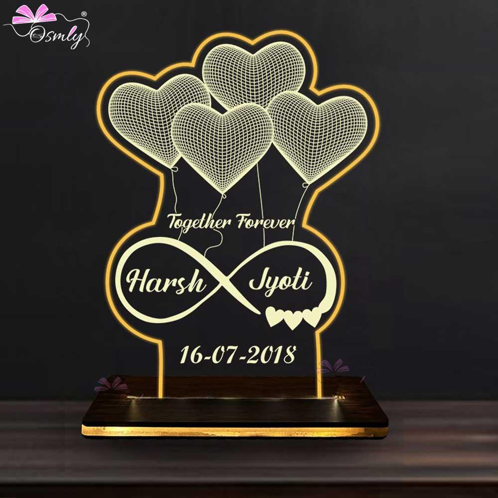Infinity insignia Couple Lamp - OSMLY
