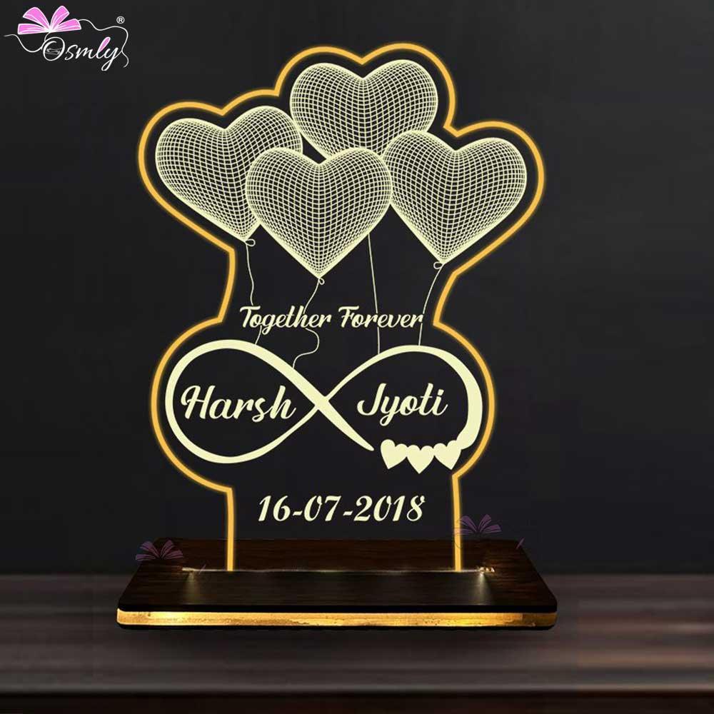 Infinity insignia Couple Lamp - OSMLY