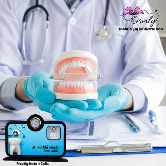 Dentist Analogue Clock Table Top - OSMLY