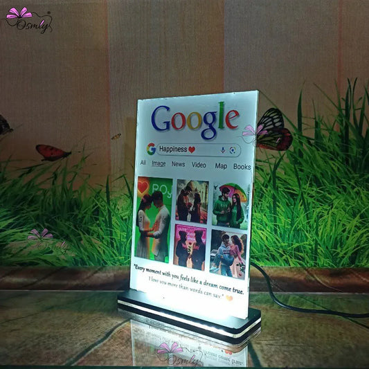 Acrylic Google Theme LED Frame - OSMLY