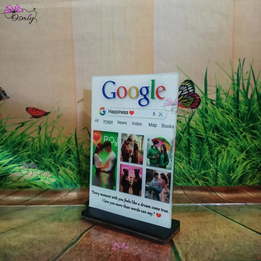 Acrylic Google Theme Table Frame - OSMLY