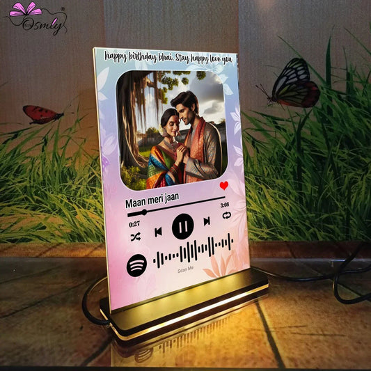 Warm Leafe Spotify Plaque - OSMLY
