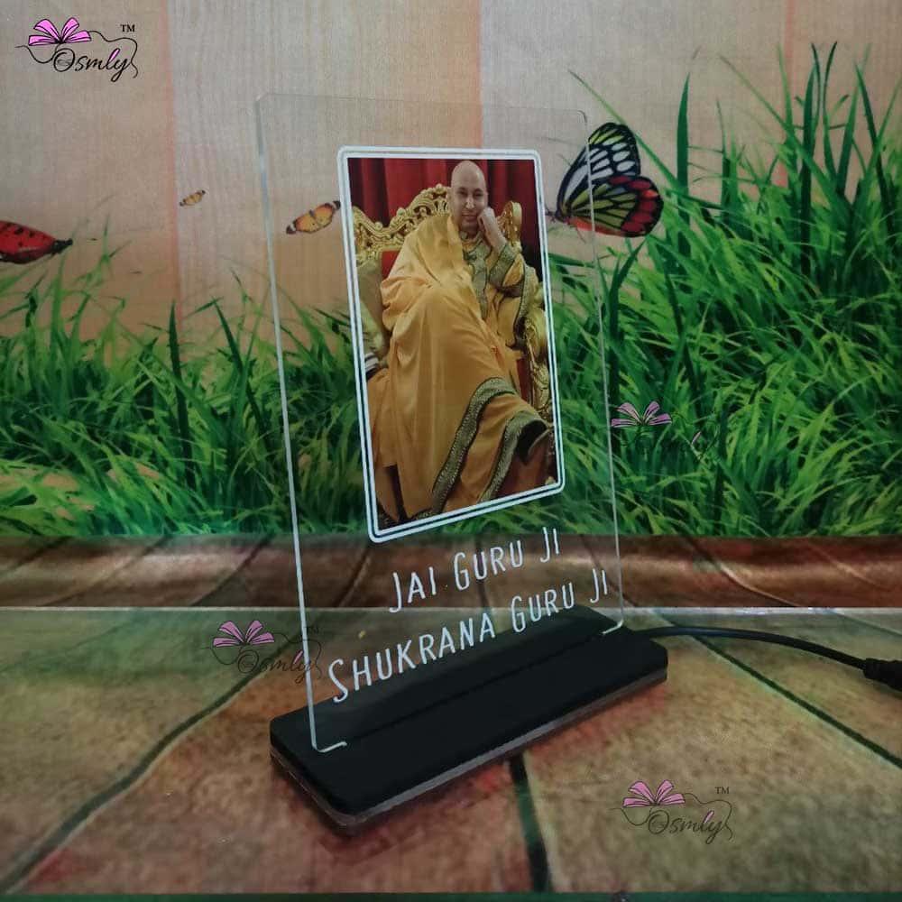 Guruji Maharaj Swaroop LED Lamp - OSMLY