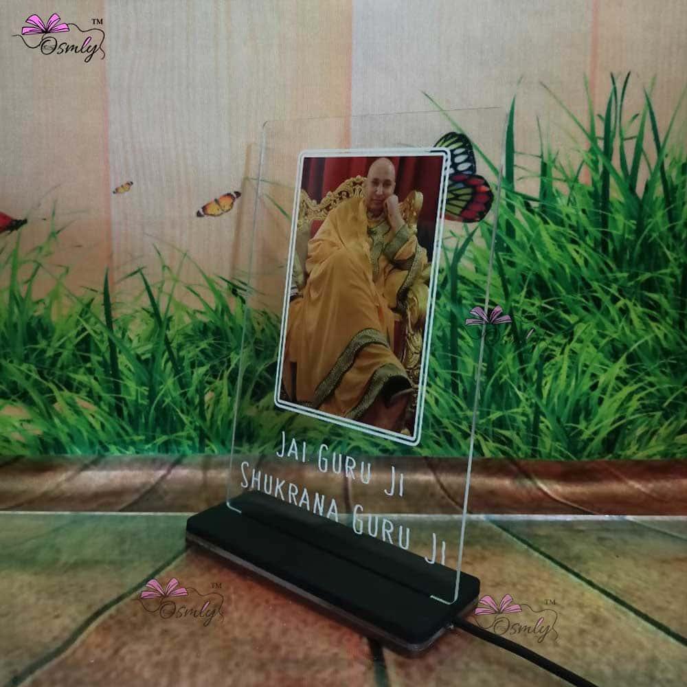 Guruji Maharaj Swaroop LED Lamp - OSMLY