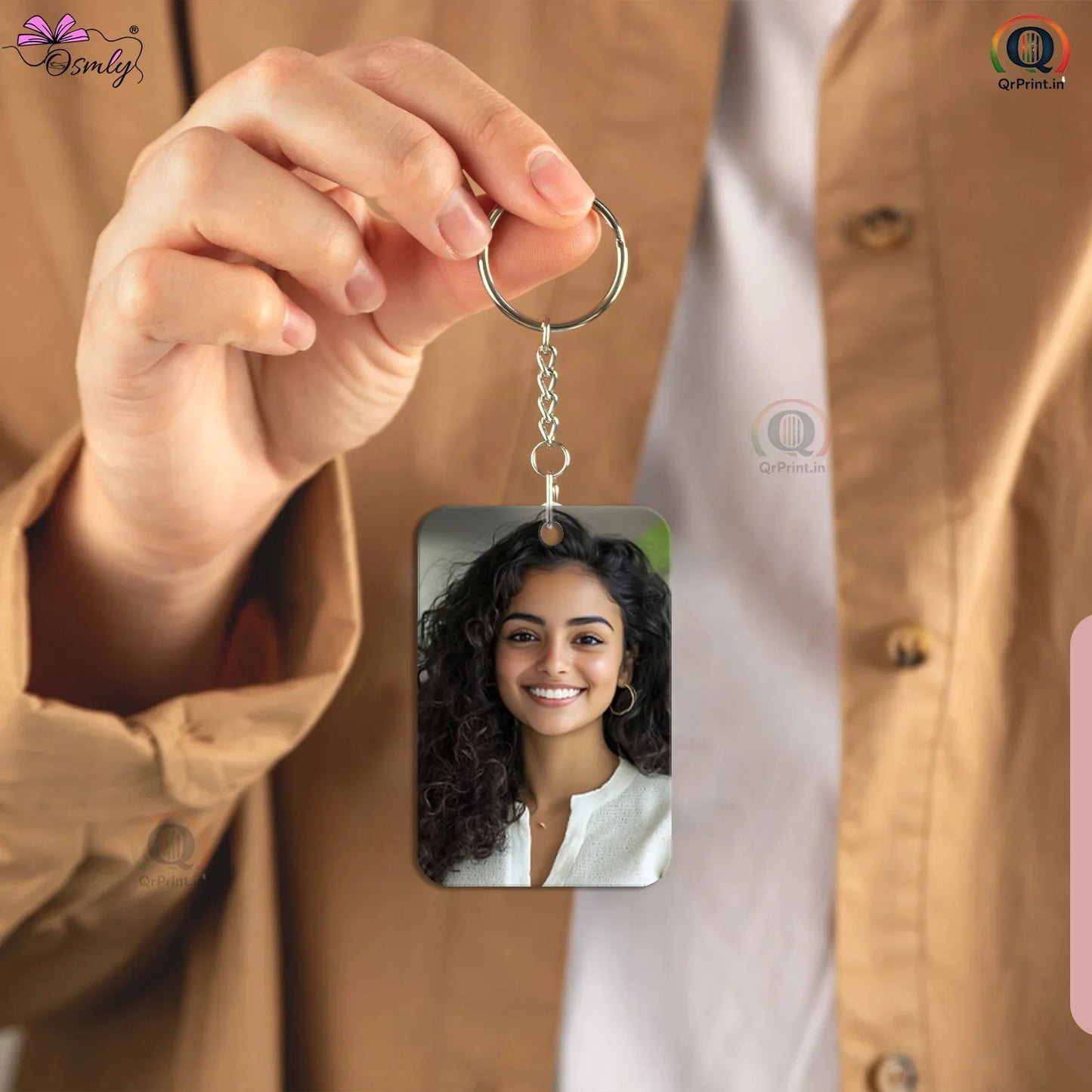 Mom Voice QR Keychain - OSMLY