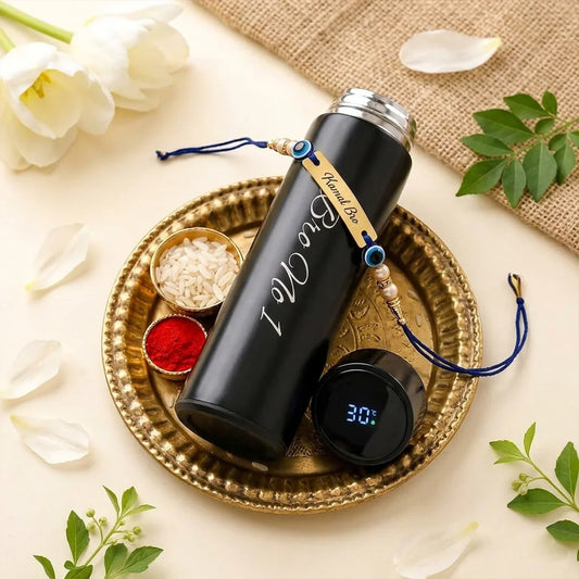 Customized Bottle Rakhi Combo