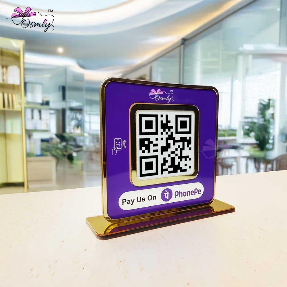 CustomizedPhonePeQRStand - OSMLY