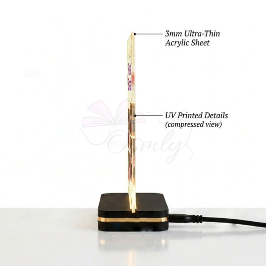 Customized Rakhi Lamp for Sister