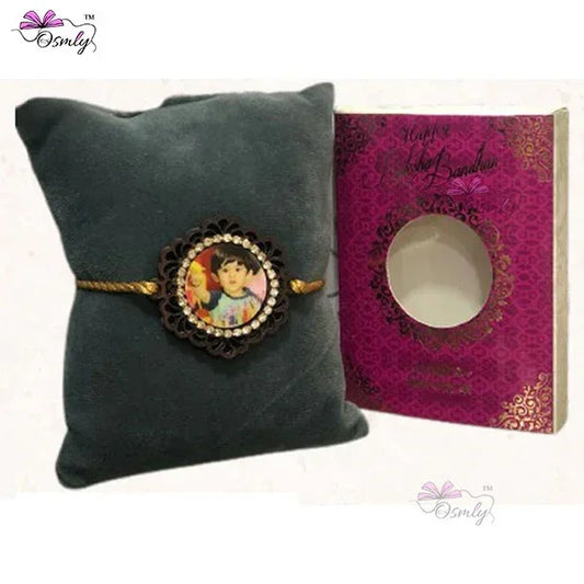 Customized Stone Photo Rakhi - OSMLY