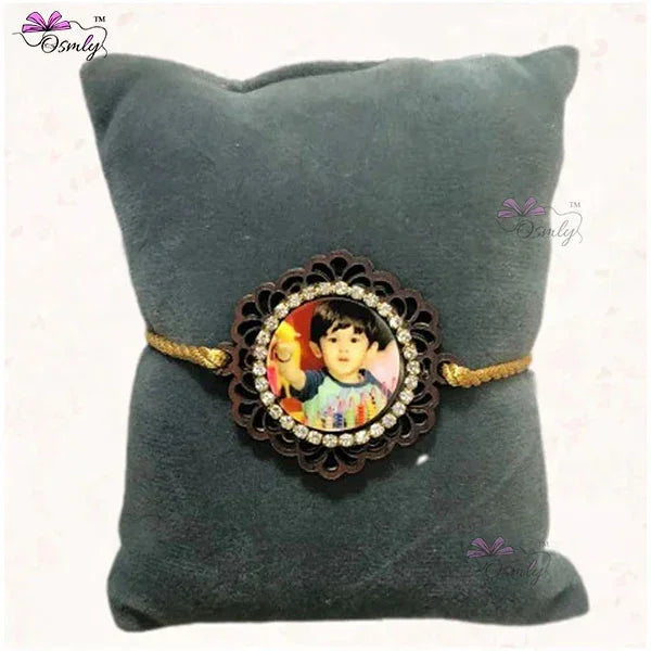 Customized Stone Photo Rakhi - OSMLY