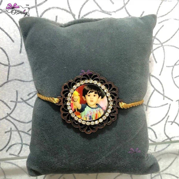 Customized Stone Photo Rakhi - OSMLY