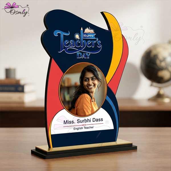 Customized Teachers Day Trophy