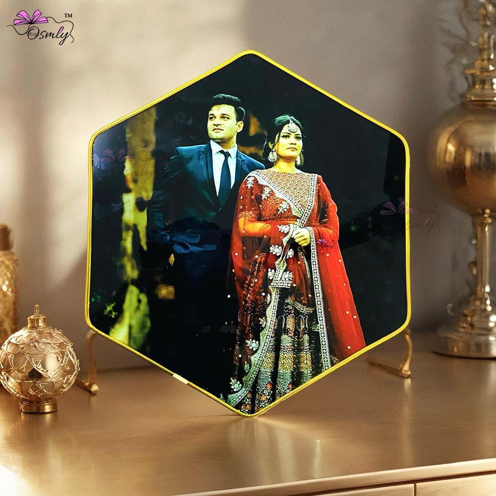 Customized UV Print Hexagonal Frame - OSMLY