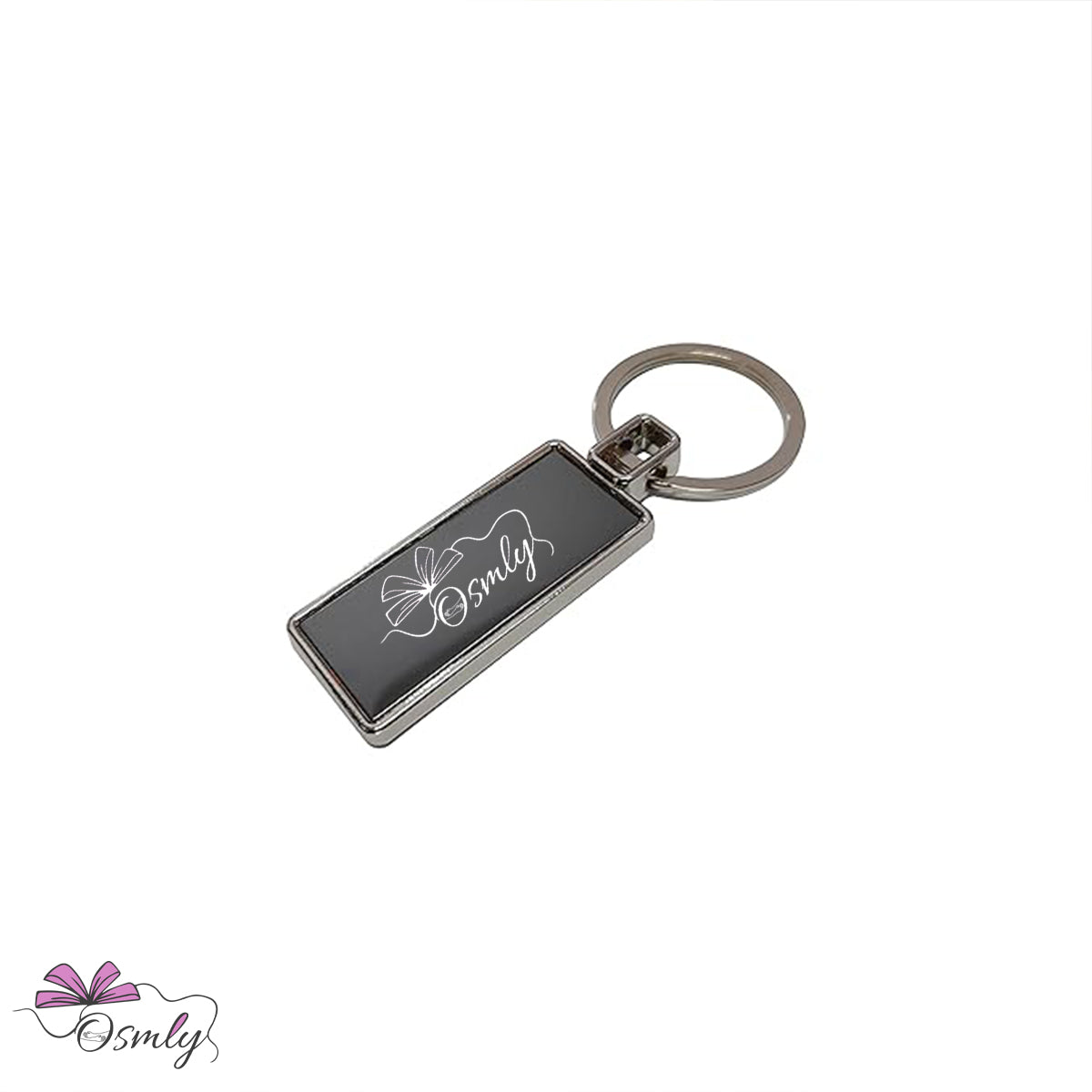 OSMLY Drive Safe Metal Keychain from OSMLY Keychains