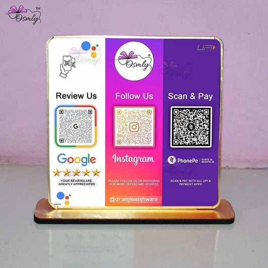 Google_Instagram_Phone_QR_Stand - OSMLY