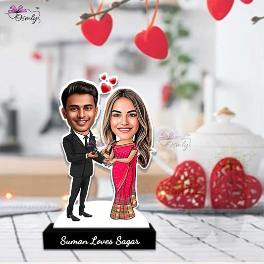 Love Couple Cutout Miniature