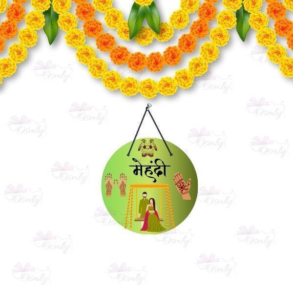 Personalised Mehendi Hanging - OSMLY