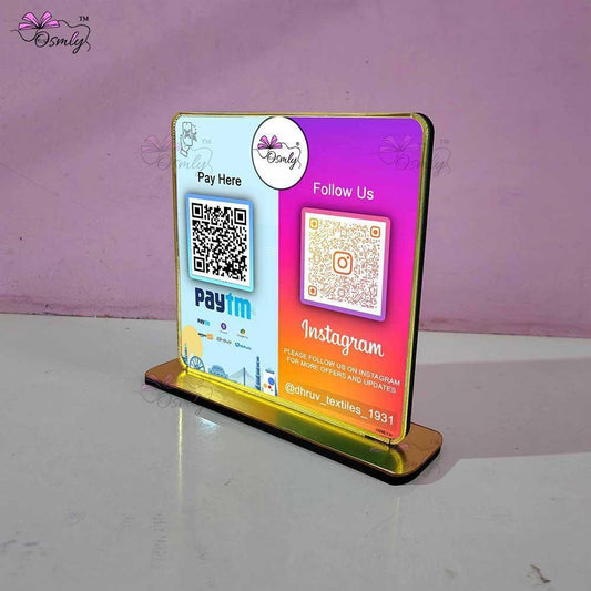 Paytm Instagram QR Stand - OSMLY