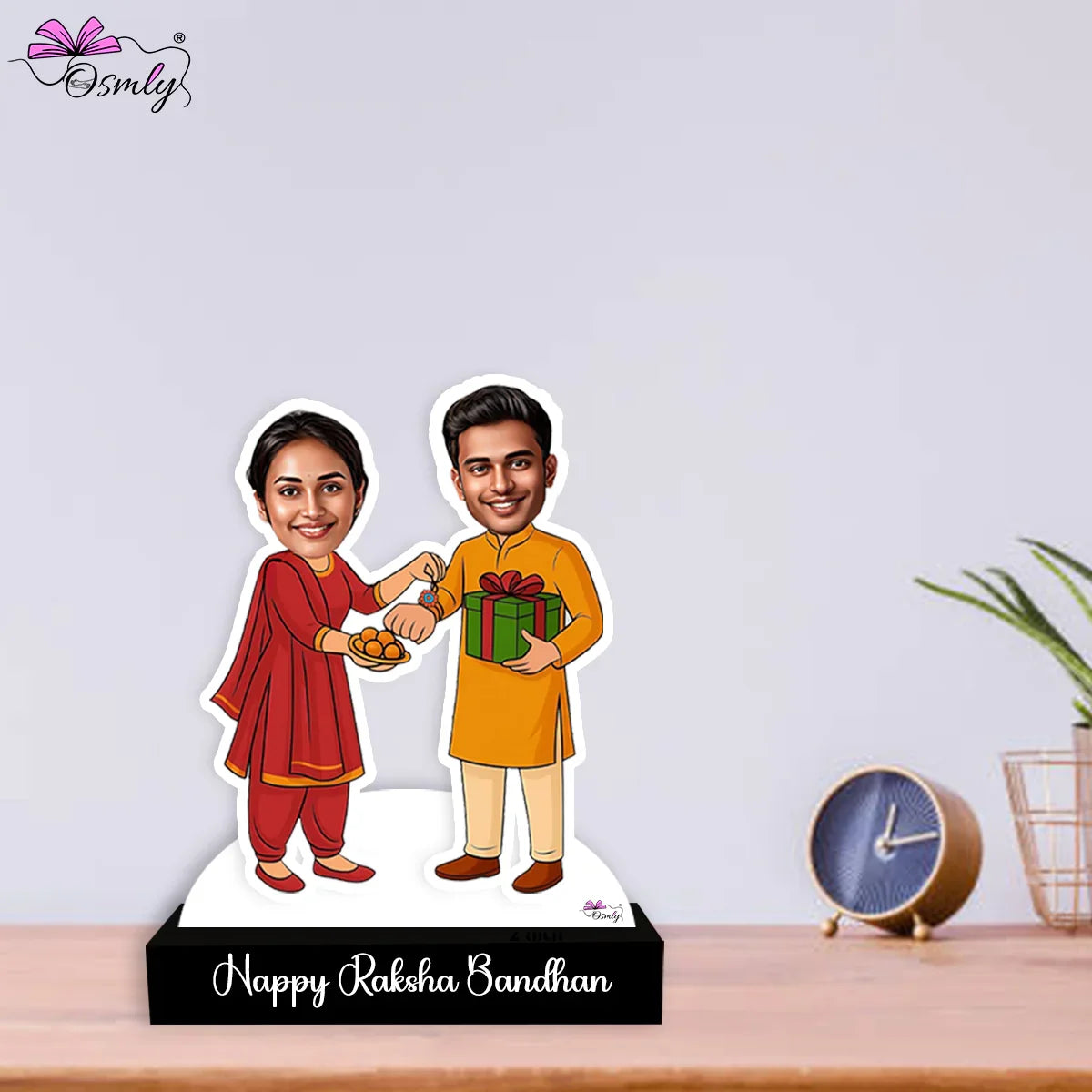 Personalized Rakhi Caricature - OSMLY
