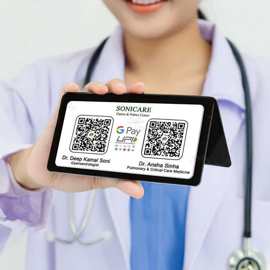 Printed Rectangular QR Stand - OSMLY