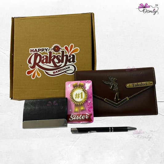 Rakhi Combo Gift Set For Sister - 1 - OSMLY