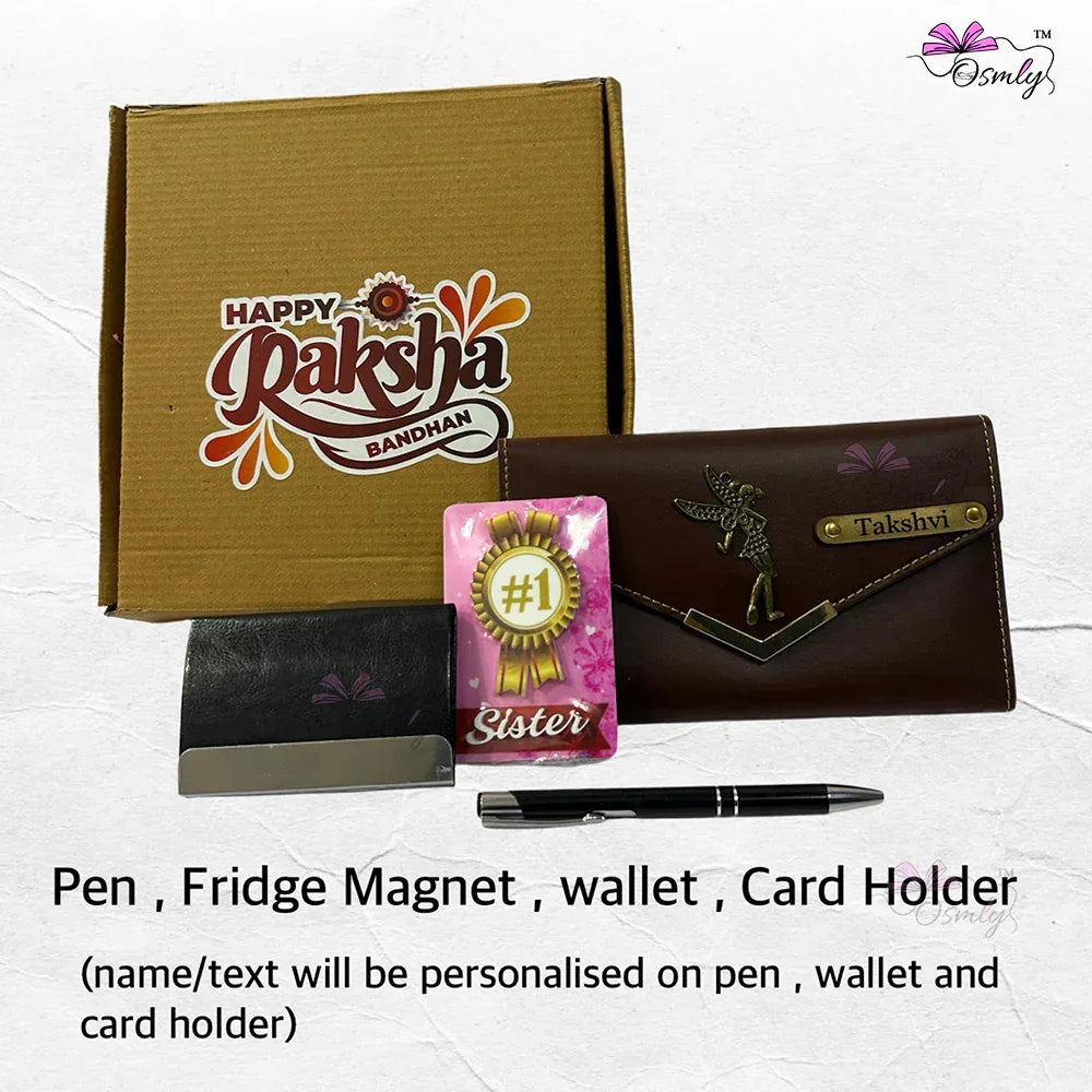 Rakhi Combo Gift Set For Sister - 1 - OSMLY